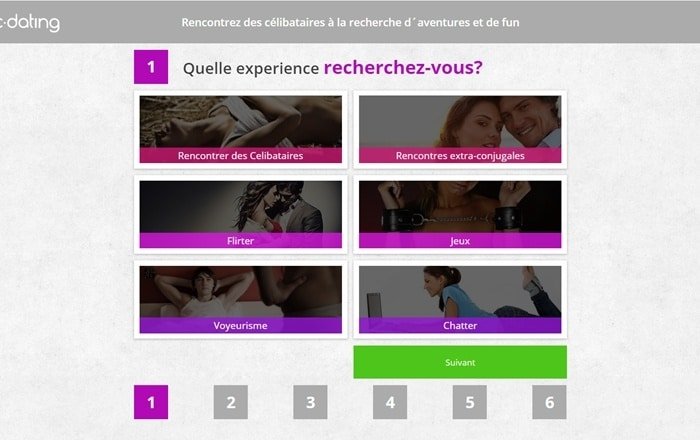 Présentation de la recherche de profil
