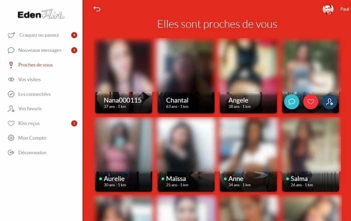 Page de profils proche de chez vous