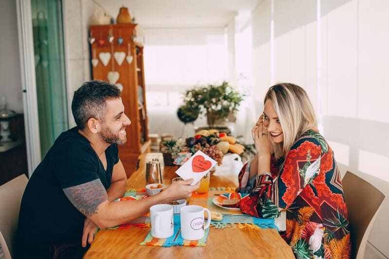 Couple épanoui