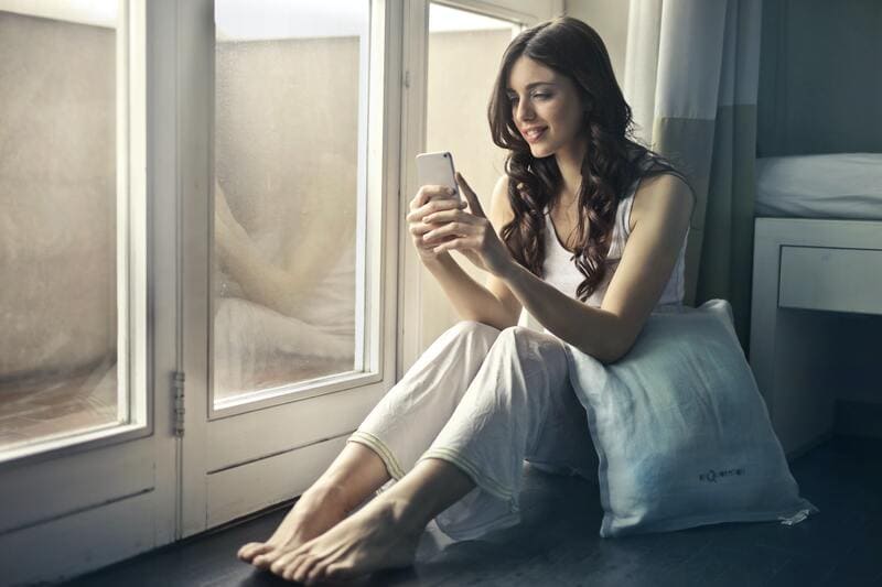 Fille inscrite sur le site chat Coco