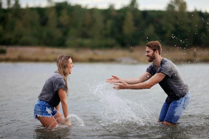 Couple heureux